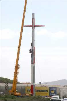 Los Verdes de Adeje rechazan el levantamiento de las torres de alta tensión del sur, y proponen el soterramiento de la línea.